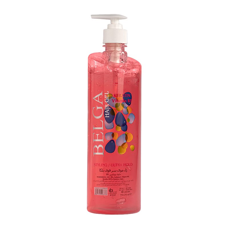 Strong Pump Hair Gel — ( Pink )