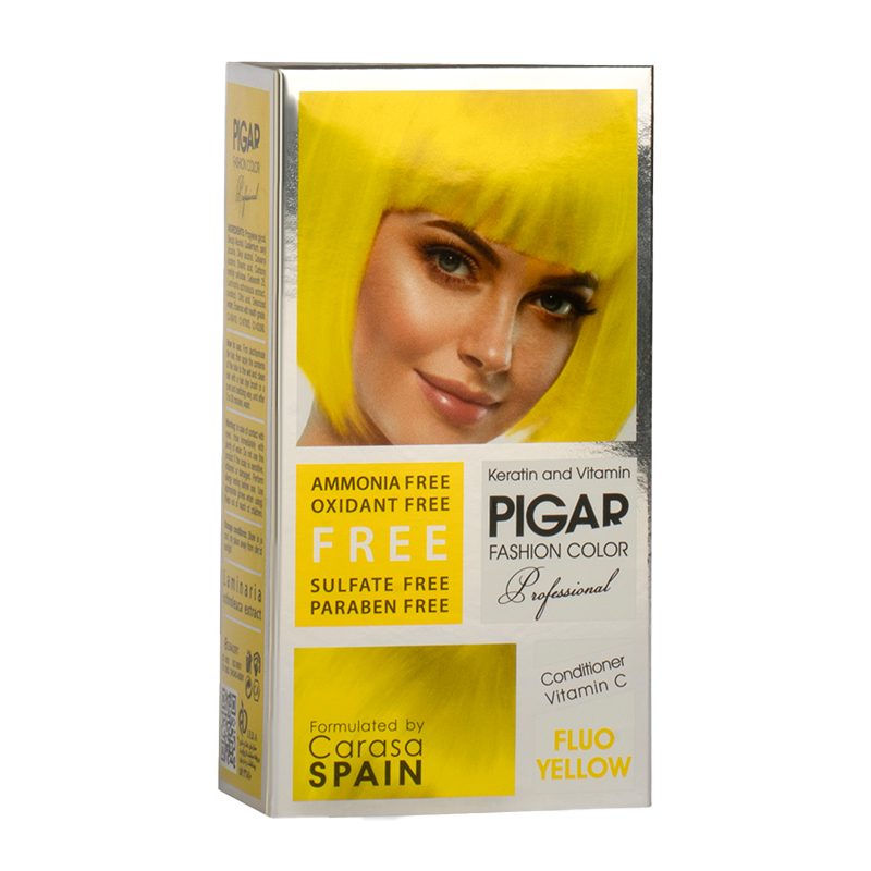 Fantasy Hair Color — Neon Yellow