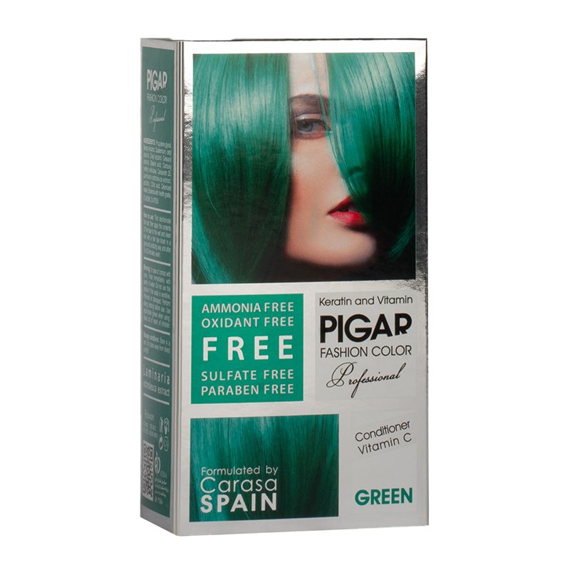 Fantasy Hair Color — Green