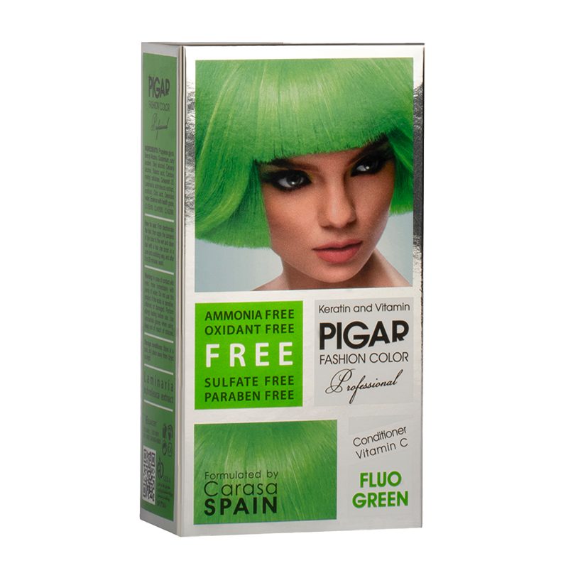 Fantasy Hair Color — Neon Green
