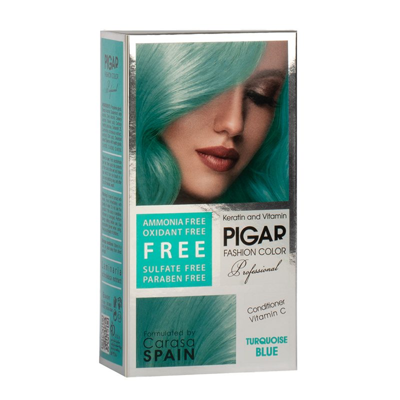 Fantasy Hair Color — Turquoise Blue