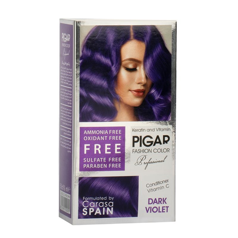 Fantasy Hair Color — Dark Purple