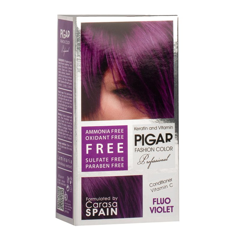 Fantasy Hair Color — Neon Purple